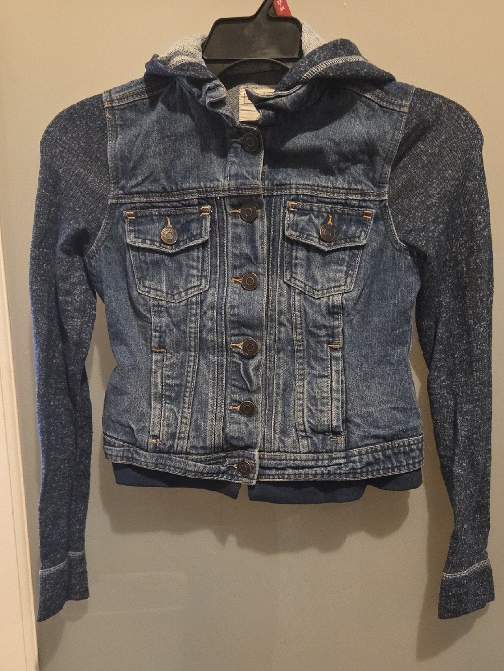 Eightytwo Blue Denim Hoodie Jacket
